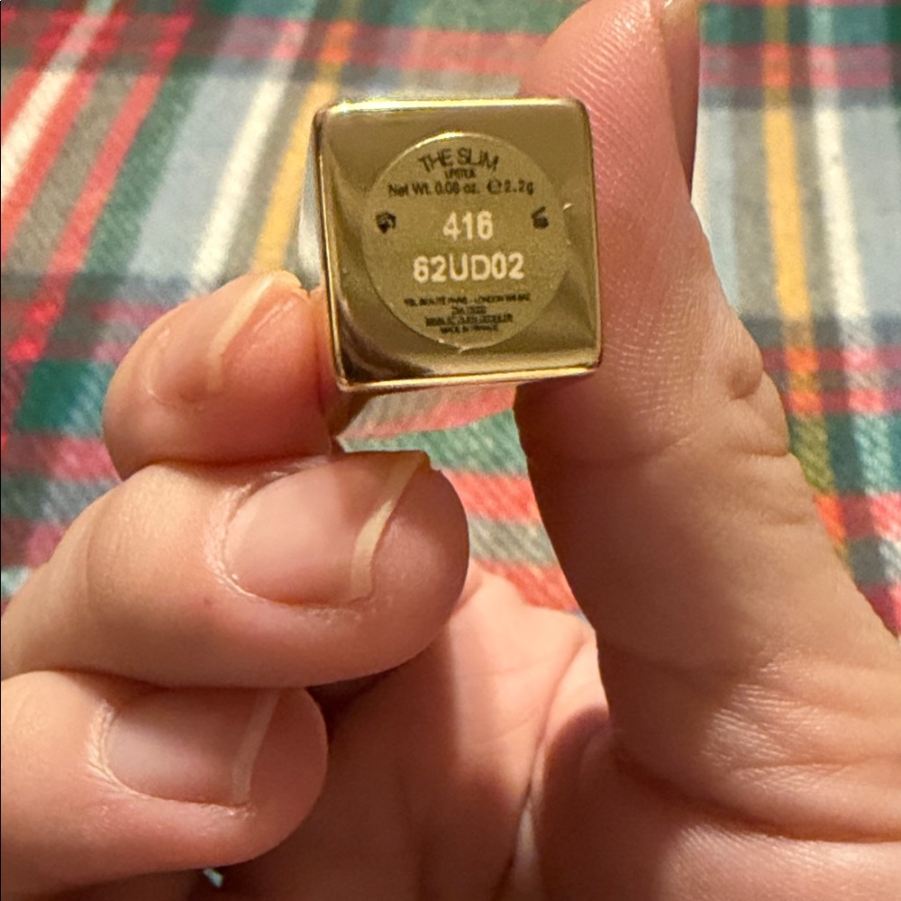 Yves Saint Laurent Gold and Pink Lipstick - Picture 3 of 3